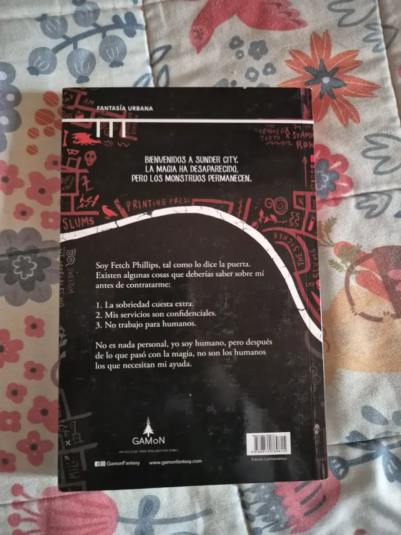 Libro 'La Última Sonrisa en Sunder City' - 2