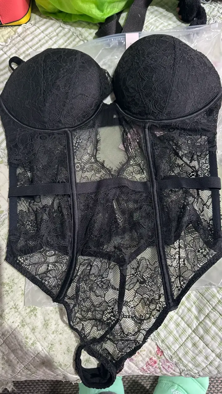 Body encaje negro - 1