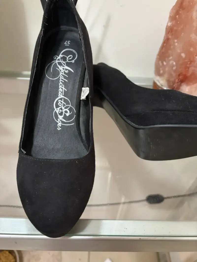 Zapatos de tacón negro - 2