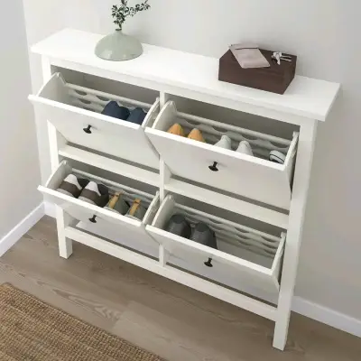 Zapatero blanco moderno-Ikea - miniatura 1