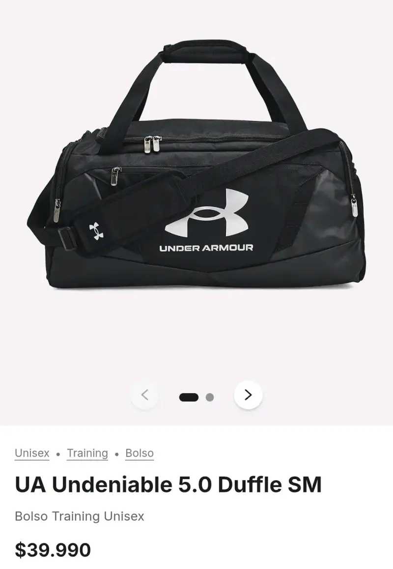 Bolso deportivo Under Armour - 2