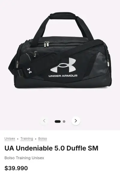 Bolso deportivo Under Armour - miniatura 2