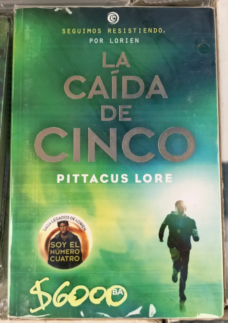 Libro 'La Caída de Cinco'