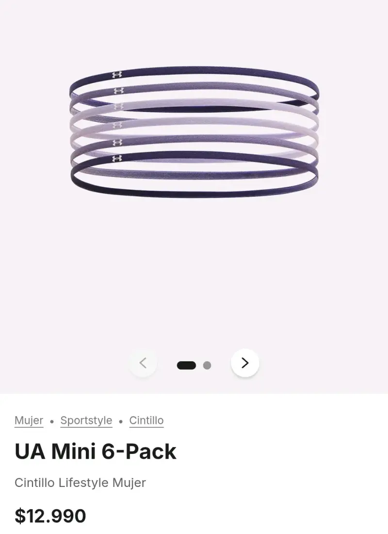 Bandas para el cabello Under Armour - 2