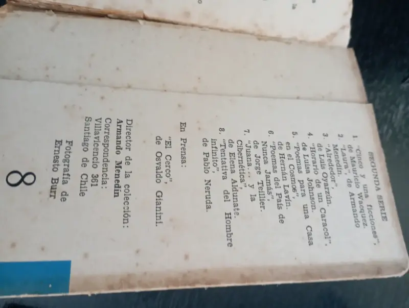 Libro 'Tentativa del Hombre Infinito' - 4