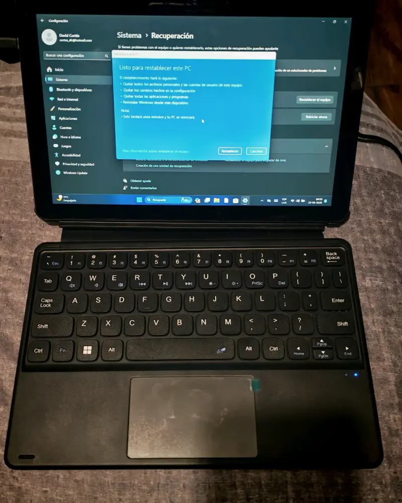 Notebook Chuwi windows 11 - 1