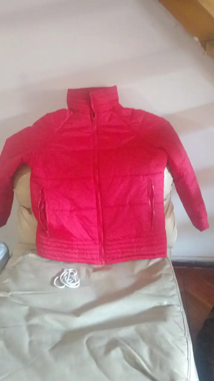Chaqueta naranja acolchada - 2