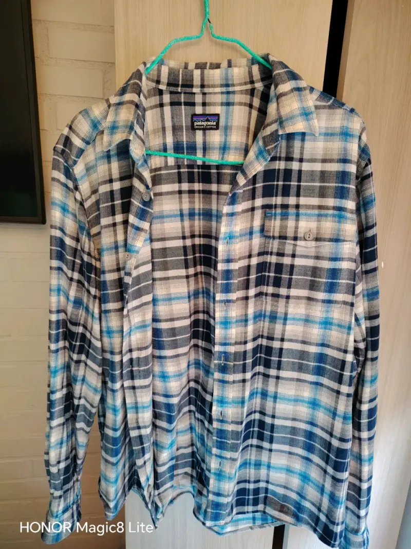 Camisa de franela a cuadros patagonia - 1