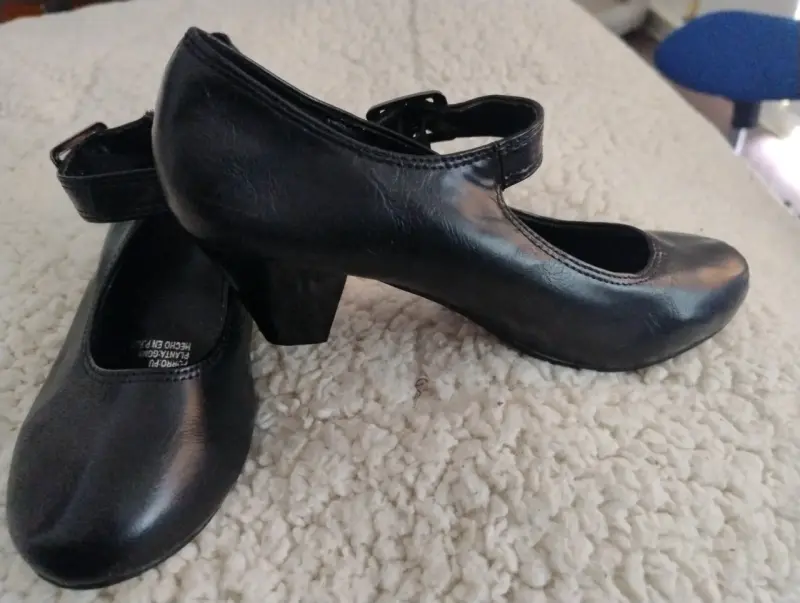 Zapatos Huasa China negros - 2