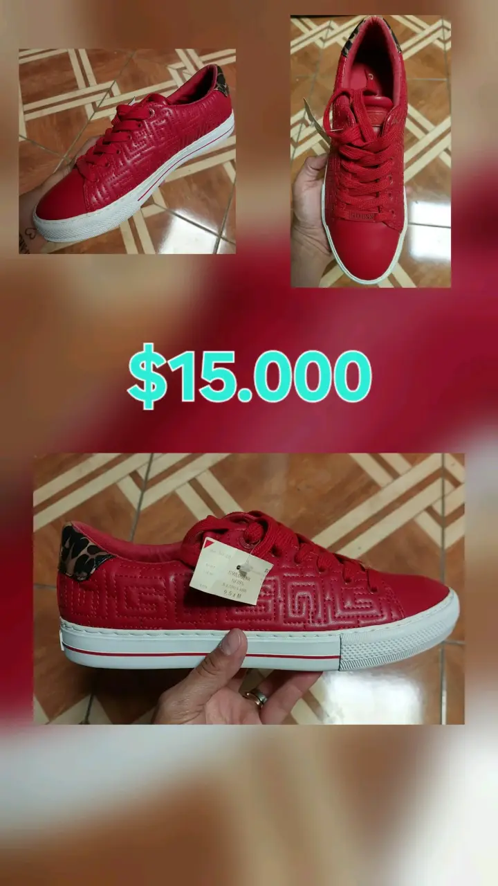 Zapatillas rojas Guess