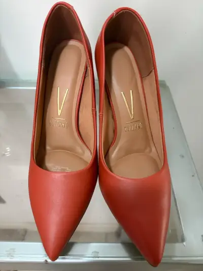 Zapatos de tacón terracota - miniatura 3