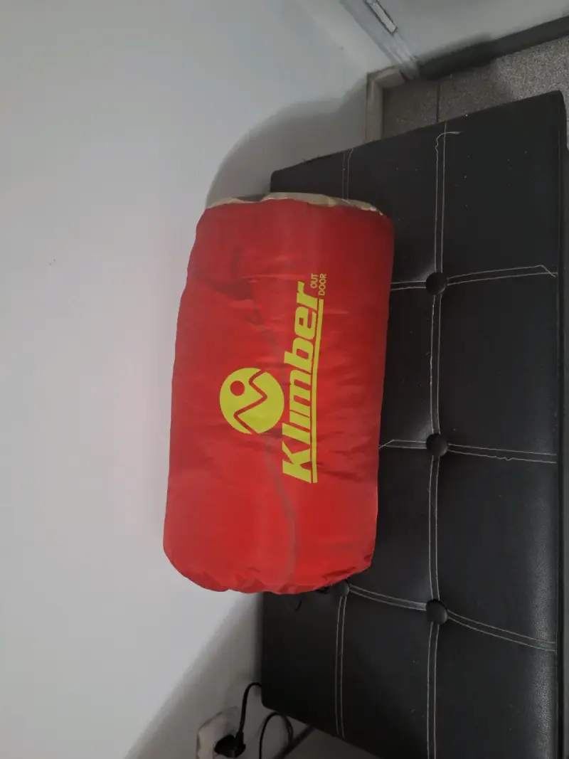 Saco de dormir Klimber rojo