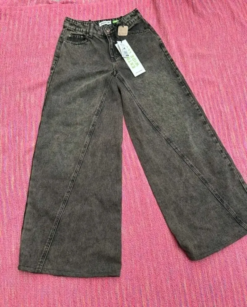 Jeans anchos talla 34 - 2