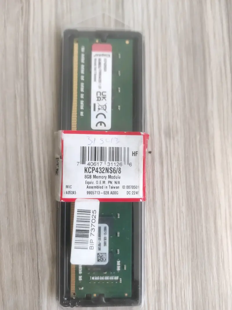 Memoria RAM Kingston DDR4 8GB - 2