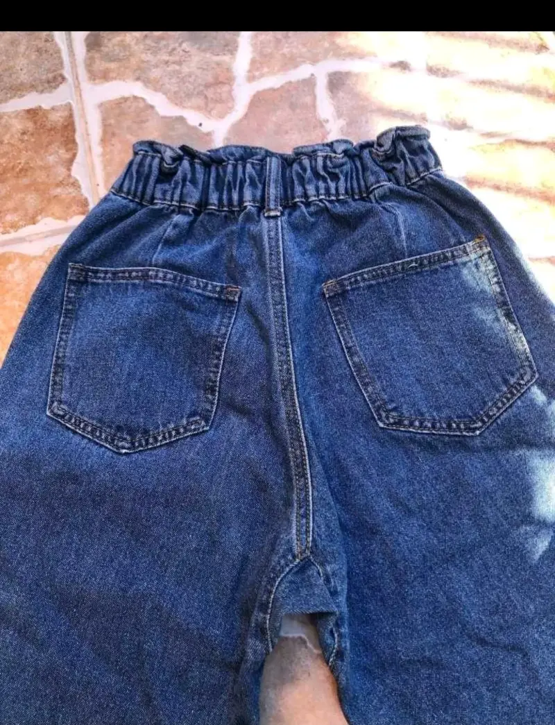 Jeans mujer azul elasticado - 2
