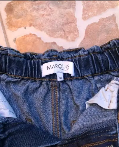Jeans mujer azul elasticado - miniatura 3