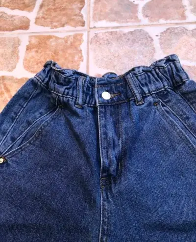 Jeans mujer azul elasticado - miniatura 4
