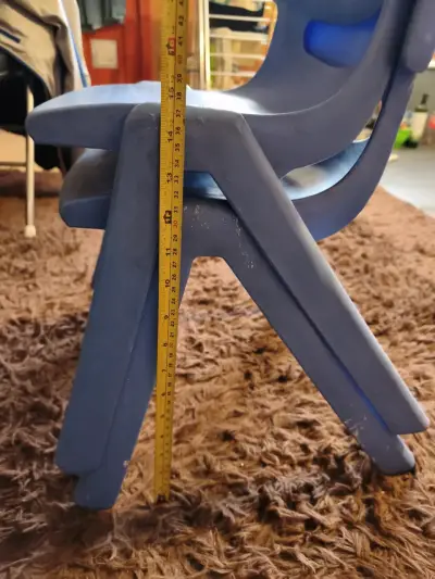 Silla infantil azul - miniatura 3