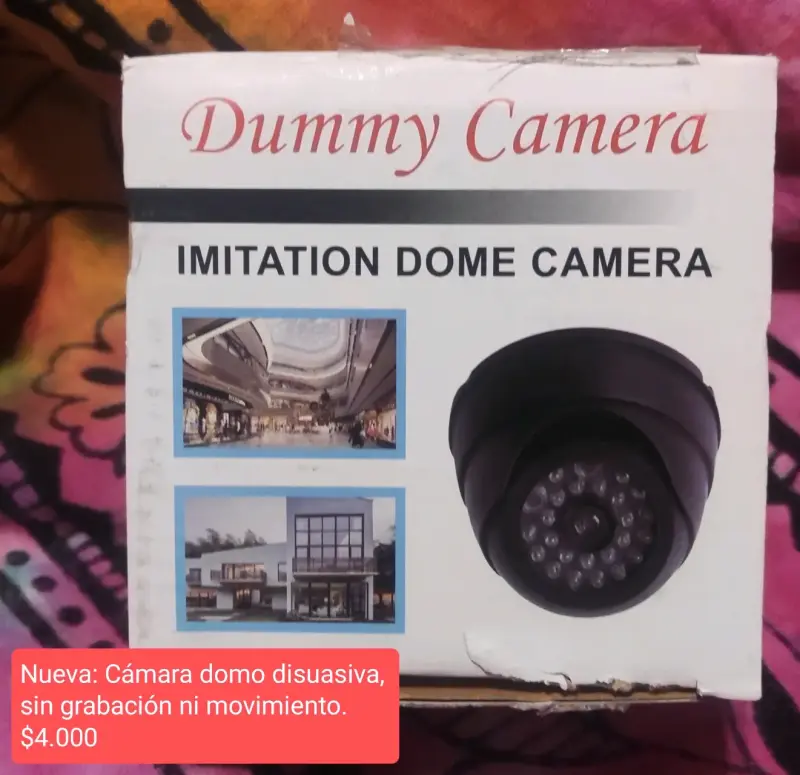 Cámara domo disuasiva nueva