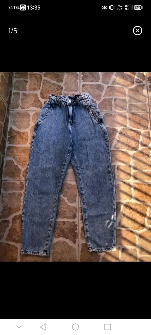 Jeans de mezclilla elasticados - 2