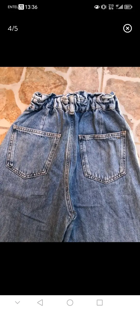Jeans de mezclilla elasticados - 4