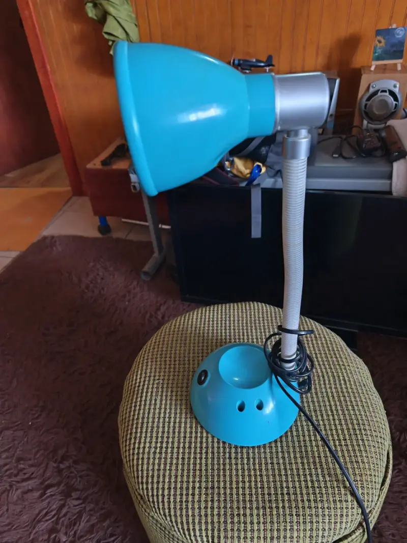 Lámpara de escritorio azul - 2