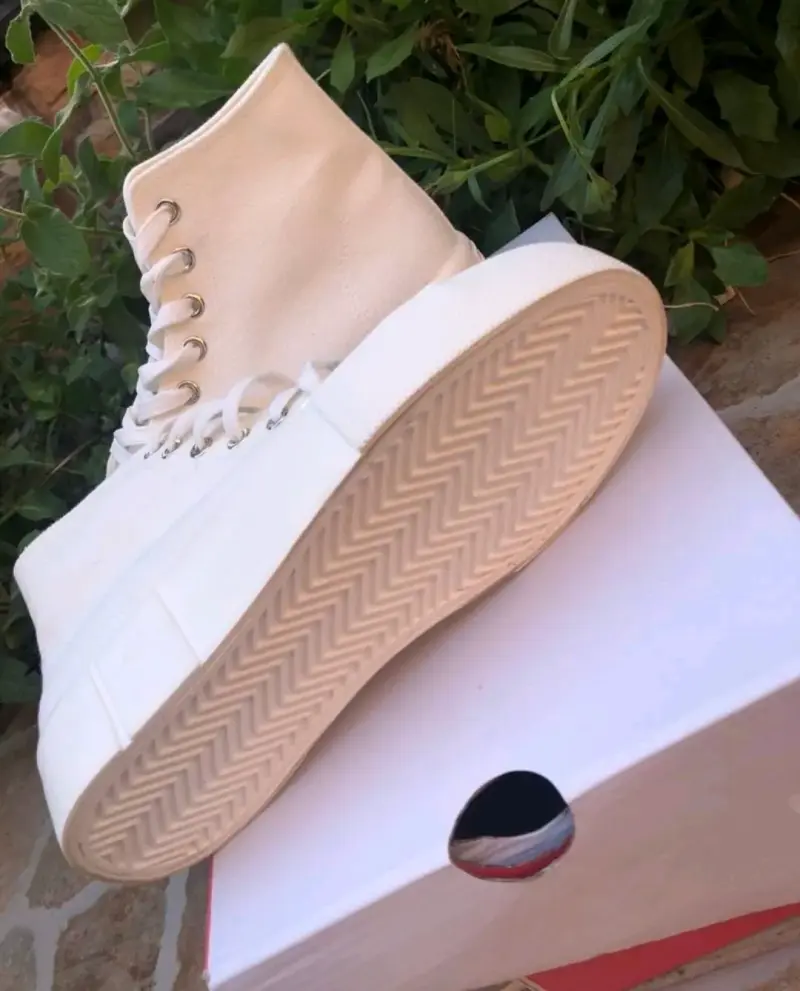 Zapatillas blancas Sybilla - 3