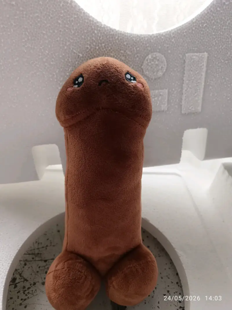 Peluche marrón emotivo - 1