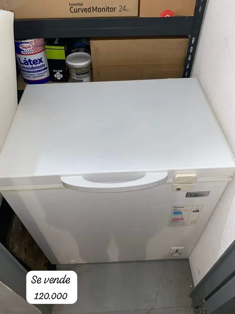 Congelador horizontal Libero blanco