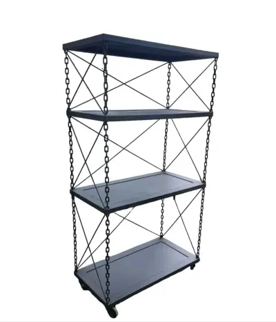 Estantería metálica con ruedas - miniatura 1
