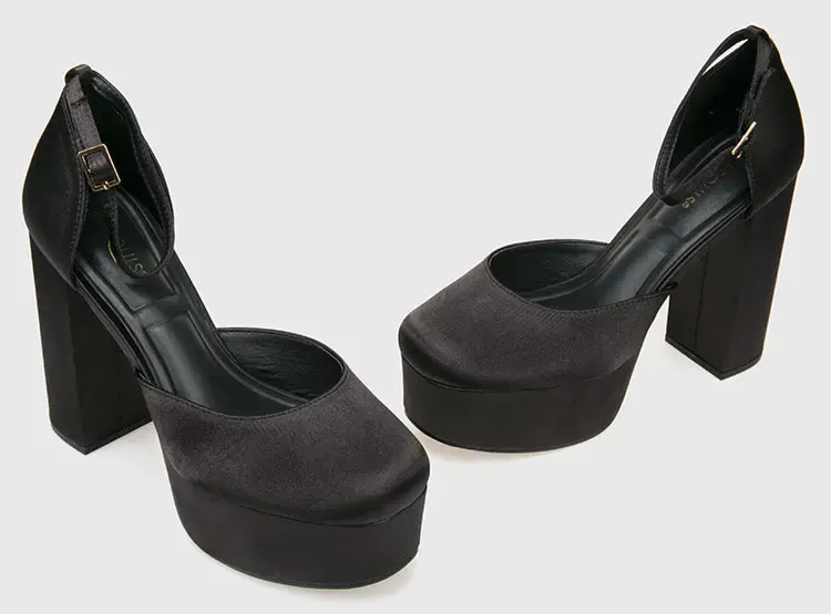 Zapatos taco alto negros Marquis - 4