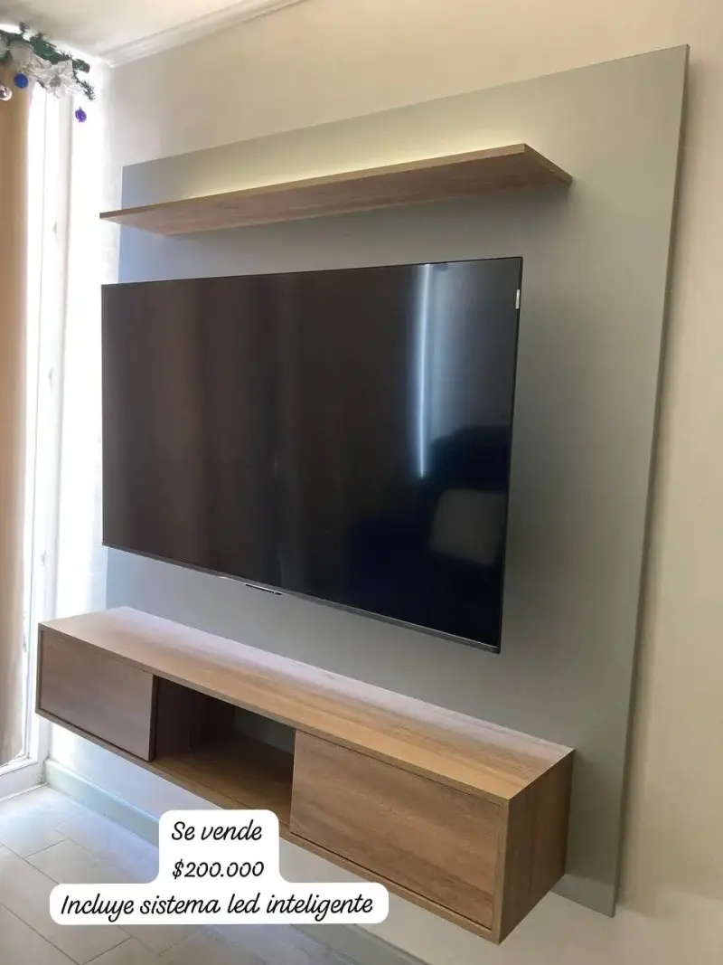 Mueble TV con sistema LED