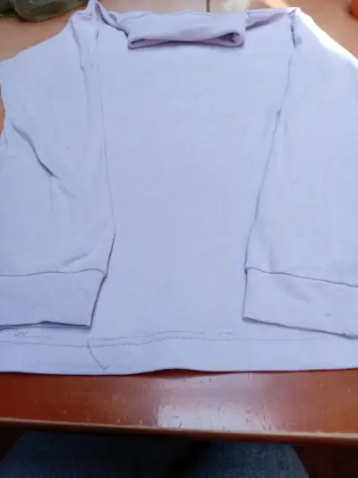 Polera cuello alto lila - miniatura 2