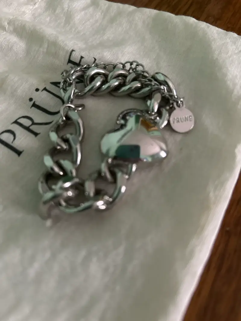 Pulsera de Prune con dije de corazón - 2