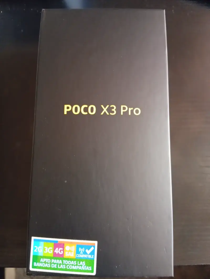 Cajas celular POCO X3 Pro
