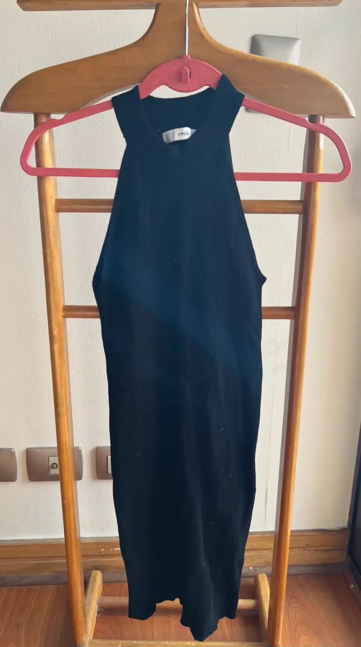 Vestido Negro tejido - 1