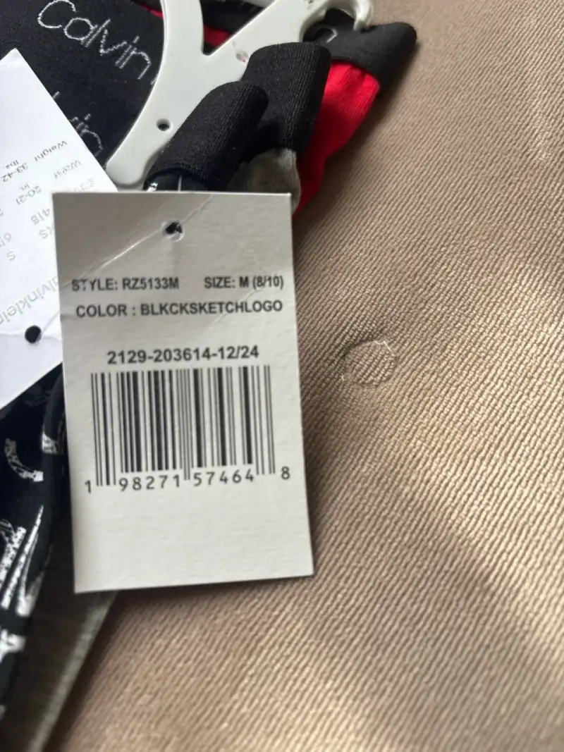 Bóxer pack 3 Calvin Klein talla M 8/10 - 4