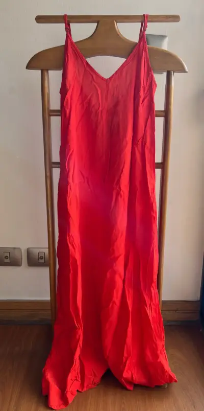 Vestido Largo Rojo - miniatura 1
