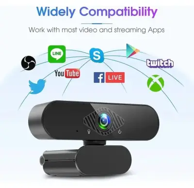 Cámara web HD USB - miniatura 3