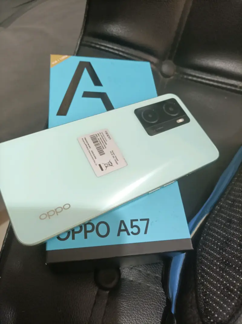 Celular OPPO A57 128GB verde - 5