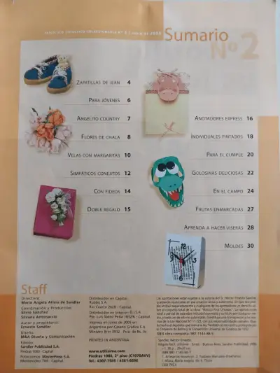Revistas Utilísima Manualidades - miniatura 2