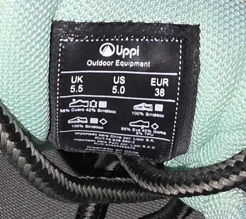 Zapatillas outdoor negras Upp - 5