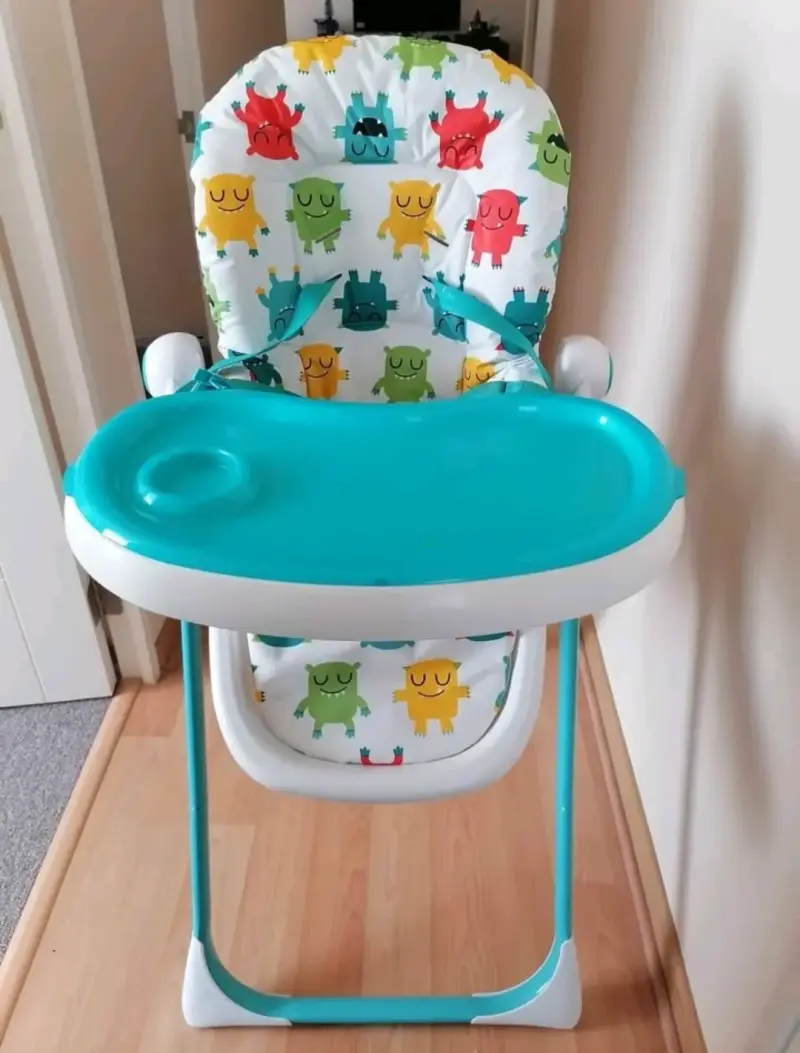 Silla de comer para bebé . - 1
