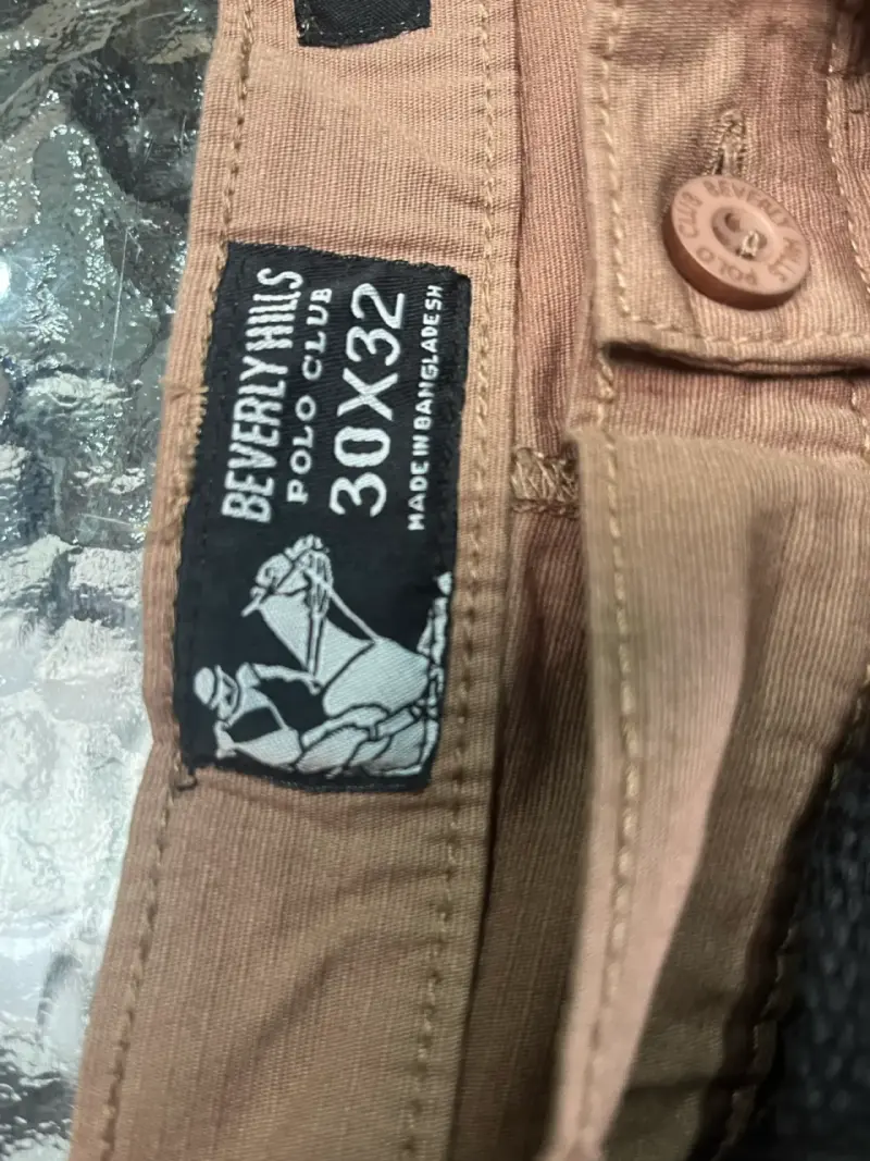 Pantalones cargo beige nuevos beverly hills - 6