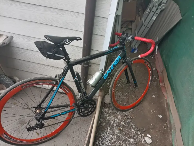 Bicicleta de ruta Bauer negra - 2