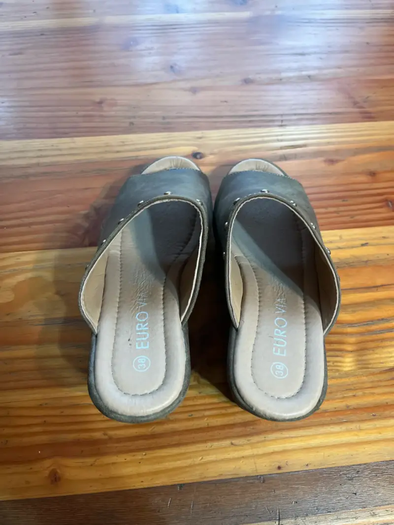 Sandalias cafes Euro 38 - 2