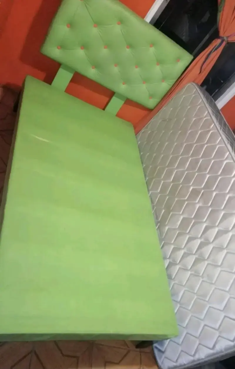 Cama individual verde - 5
