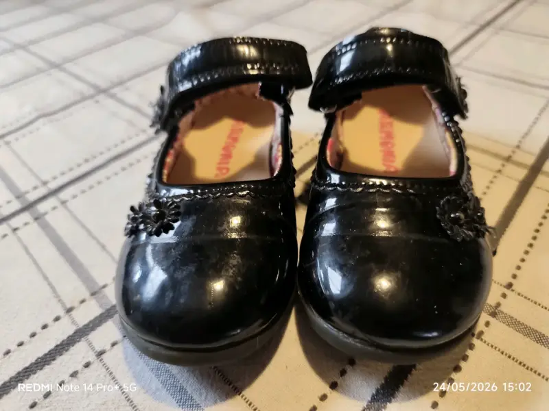 Zapatos negros charol para niña - 2