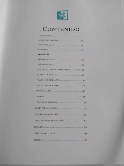 Libro Estarcido manualidades - miniatura 4