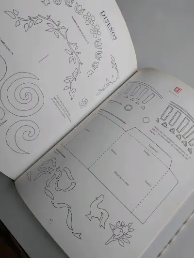 Libro Estarcido manualidades - miniatura 5